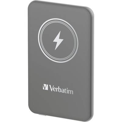 Verbatim Charge 'n' Go - Induktive Power Bank - magnetische Halterung - Li-Pol - 10000 mAh - 20 Watt - 2.4 A - Apple-0