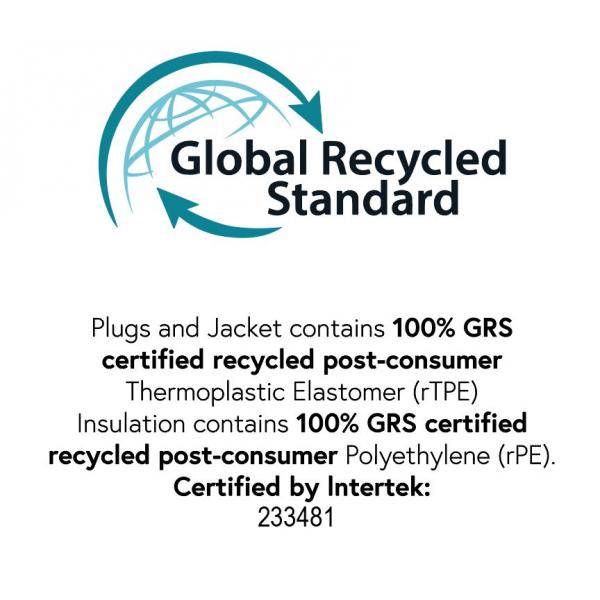 eStuff INFINITE USBA to Lightning Cable MFI 2m White. Recycled Tablets & Smartphones Smartphone-2