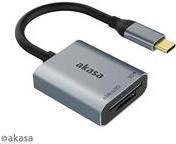 Usb 3.2 Gen1 Type-C Dual Card - silber AK-CR-10BK - Card-Reader - High Capacity-0