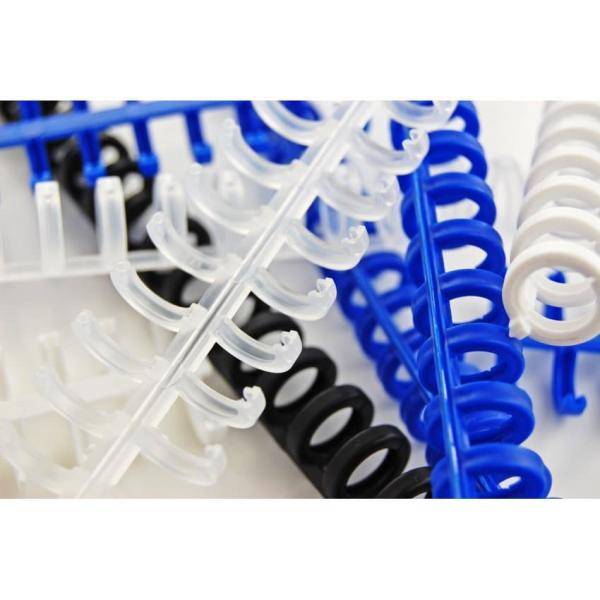 GBC Plastikbinderücken ClickBind, DIN A4, 8 mm, weiß-3