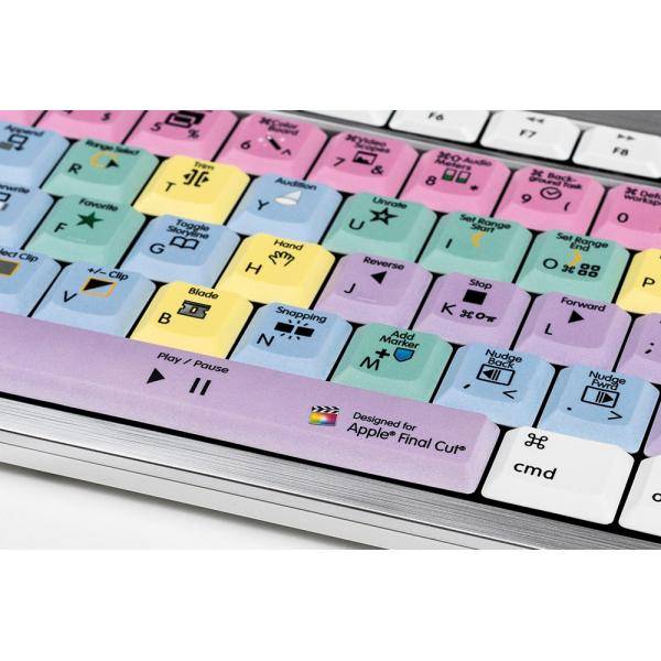 Logickeyboard Apple Final Cut Pro X ALBA slimline - TL: UK, QWERTY-2