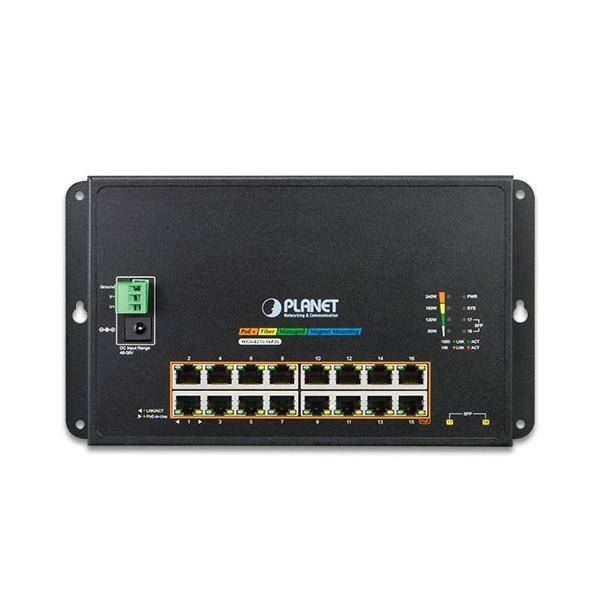 Planet 1000T 802.3at PoE 100/1000X SFP - Switch - Kupferdraht-1