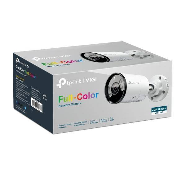 TP-Link VIGI C345 V1 - Netzwerk-Überwachungskamera - schwenken / neigen - Bullet - Außenbereich - wasserfest - Farbe (Ta-3
