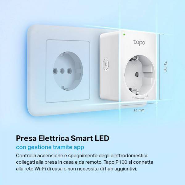 TP-LINK Tapo P100 Smart Socket/Steckdose-2