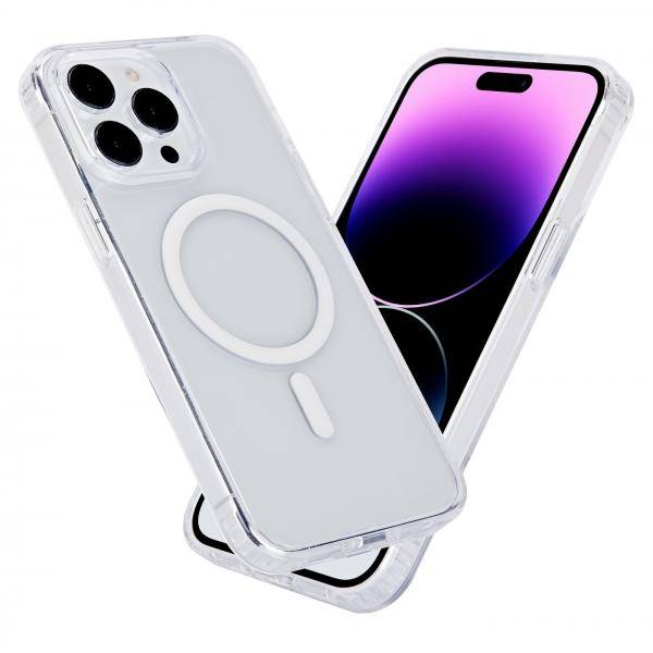 eSTUFF iPhone 15 Pro BERLIN - Clear (mit MagSafe) ES67140027-1