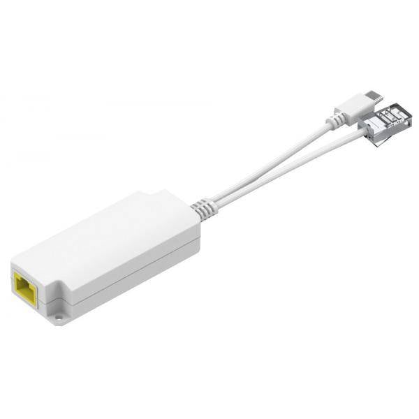 MicroConnect POE Splitter USB-C to RJ45 - 0,1 Gbps - Power over Ethernet