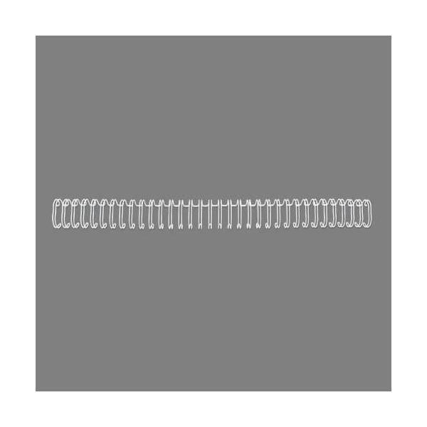 GBC Drahtbinderücken WireBind, A4, 34 Ringe, 14 mm, weiß (5910970)-1