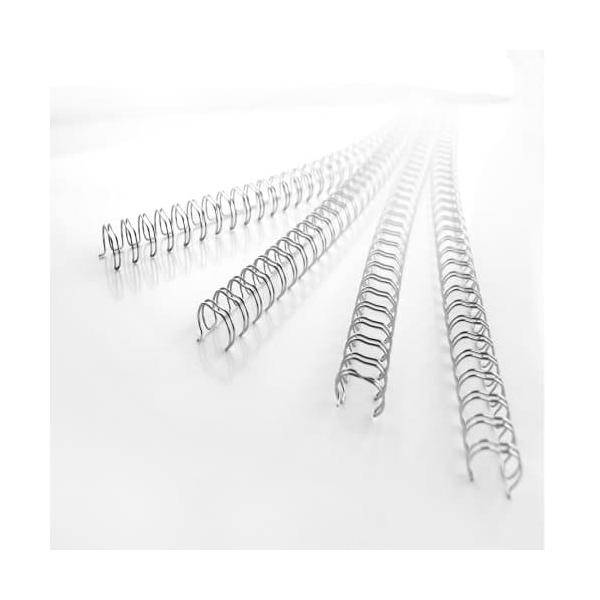 GBC Drahtbinderücken WireBind, A4, 34 Ringe, 14 mm, weiß (5910970)-2