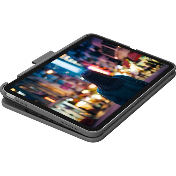 Logitech Slim Folio - Tastatur und Foliohülle - TL: US, QWERTY-2