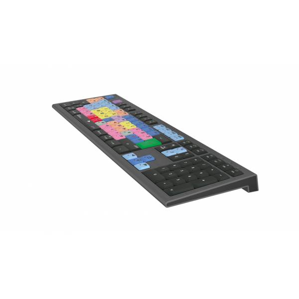 Logickeyboard LKB-MCOM4-A2M-FR - Kabelgebunden - USB - Scherenschalter - LED - Schwarz - TL: Französisch, AZERTY-1