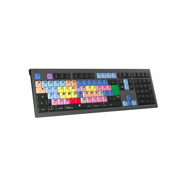 Logickeyboard LKB-MCOM4-A2M-FR - Kabelgebunden - USB - Scherenschalter - LED - Schwarz - TL: Französisch, AZERTY-3