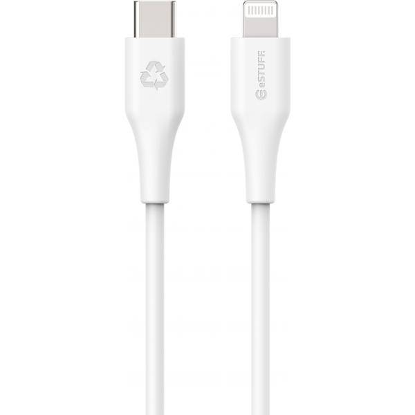 eStuff INFINITE USBC to Lightning Cable MFI 2m White. Recycled Tablets & Smartphones Smartphone-1