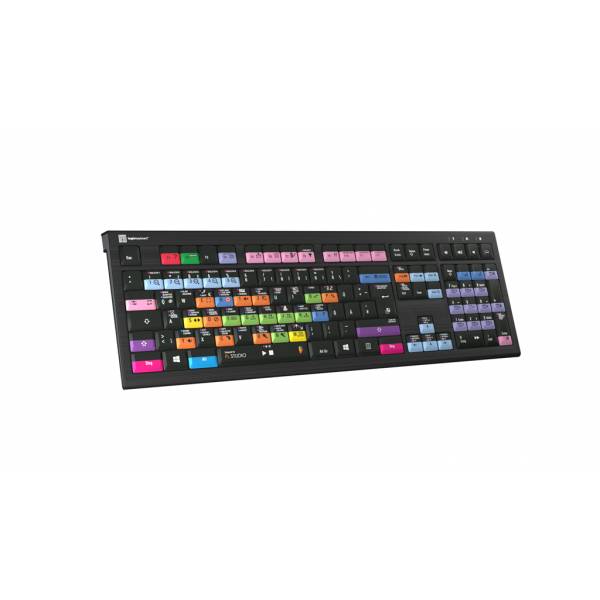 Logickeyboard LKB-FLS-A2PC-DE - Volle Größe (100%) - Kabelgebunden - USB - Schwarz - TL: Deutsch, QWERTZ-2