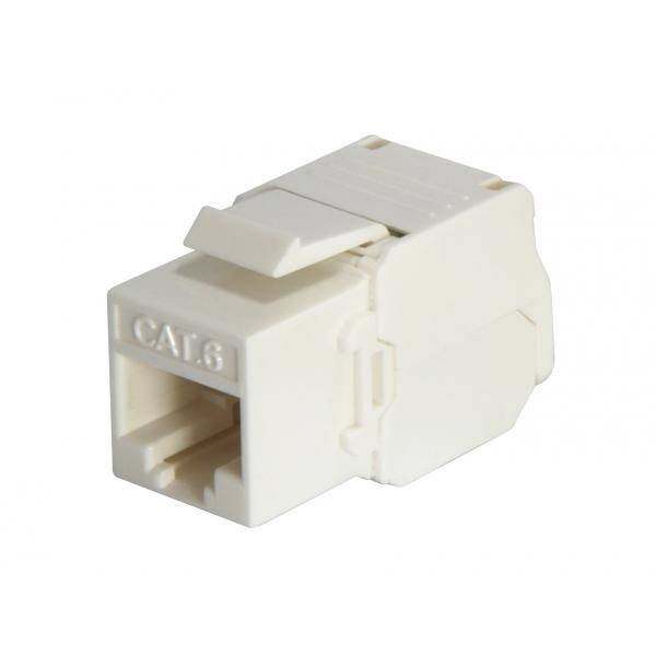 Equip Pro - Keystone Jack - RJ-45 - weiß (Packung mit 8) - Cat.6 Unshielded Keys-1
