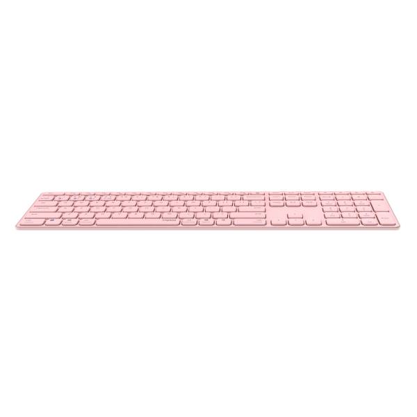 Rapoo E9800M, Kabellos, RF Wireless + Bluetooth, QWERTZ, Pink-3