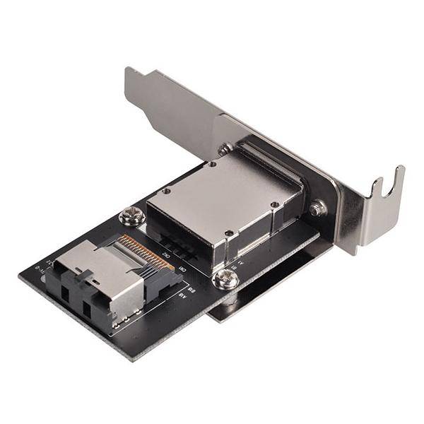 SST-SA011 Mini SAS SFF8087 to SFF8088 adapter
