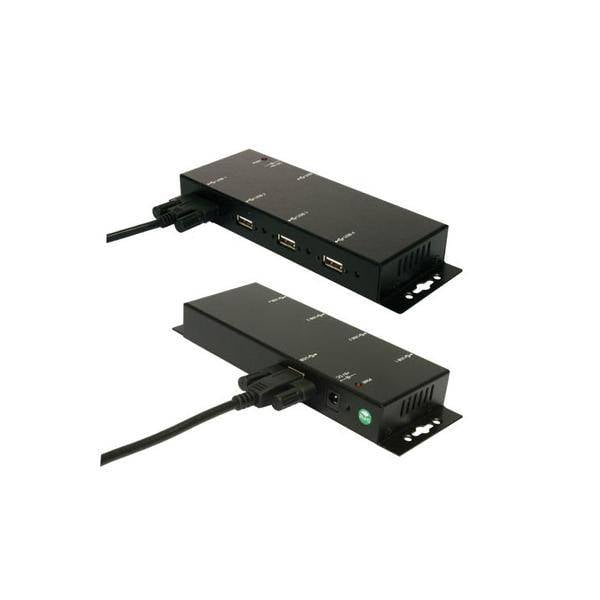 Exsys Ex 1166HMV - Hub - 4 x USB 2.0 - Desktop-0