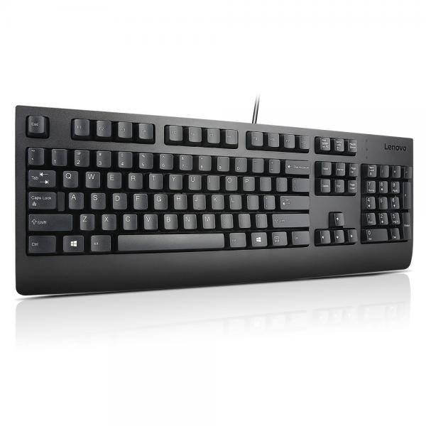 Lenovo Preferred Pro II - Tastatur - USB - QWERTY - GB - Schwarz-1
