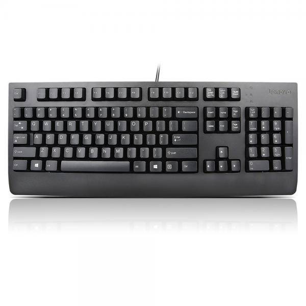 Lenovo Preferred Pro II - Tastatur - USB - QWERTY - GB - Schwarz-2