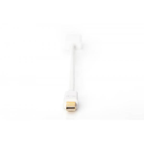 Digitus AK-340404-001-W DisplayPort / HDMI Adapter [1x Mini-DisplayPort Stecker - 1x HDMI-Buchse] Weiß 15.00 cm-3