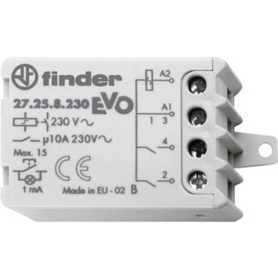 Stromstoß-Schalter Unterputz Finder 27.26.8.230.0000 2 Schließer 230 V/AC 10 A 2300 VA 1 St.-0