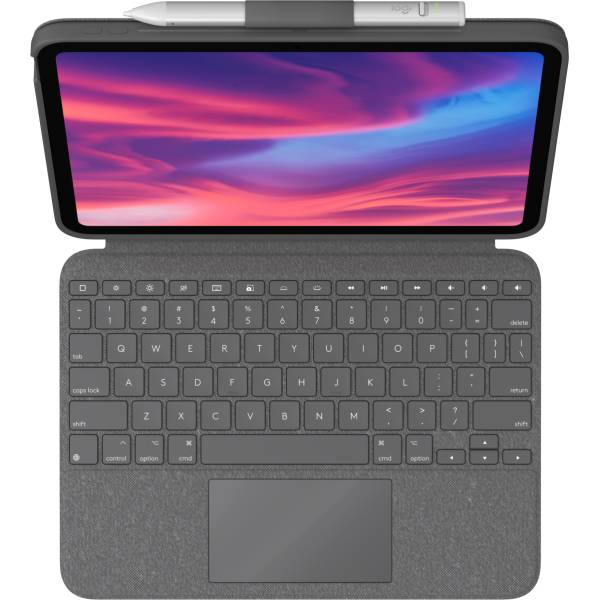 Logitech Combo Touch for iPad 10th gen OXFORD GREY UK INTNL-973-1
