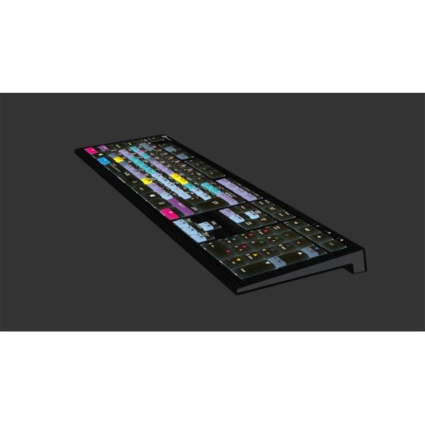 Logickeyboard Davinci Resolve 17 Astra 2 - Tastatur - hintergrundbeleuchtet - TL: UK, QWERTY-2