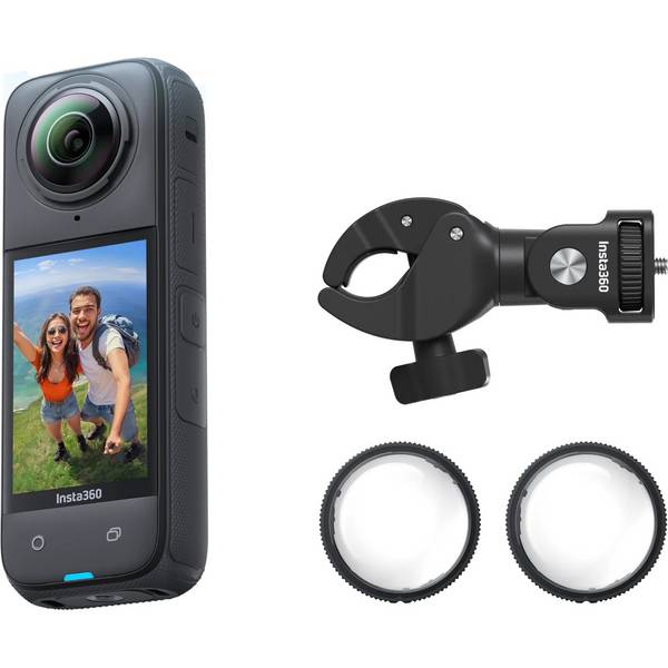 Insta360 X4 Motorcycle Bundle CINSABMA-X405 - Digital camera