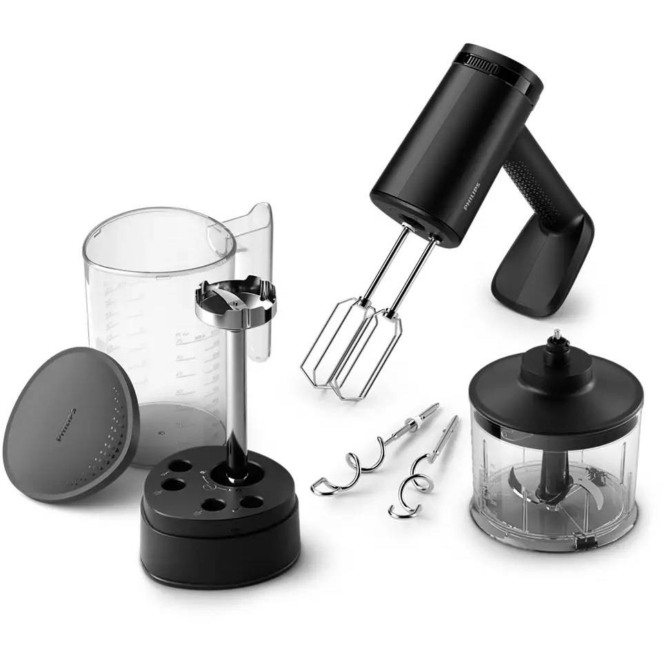 Philips HR3781-20 5000 Series 500W Electric Hand Mixer Black-0