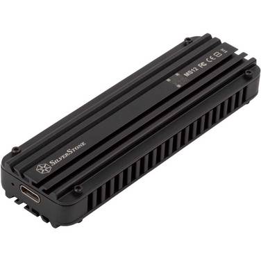 SST-MS12 black Drive enclosure