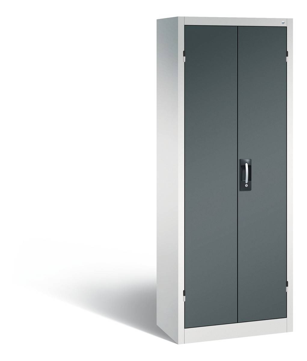 C+P Flügeltürenschrank Acurado, H1950xB700xT400mm, 7035/7016-0
