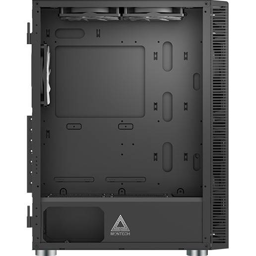 MONTECH PC Gehäuse X3 Mesh Midi-Tower Schwarz X3MESHB-1