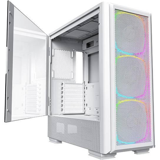 MONTECH PC Gehäuse Sky Two GX Midi-Tower Weiß SKYTWOGXW-2