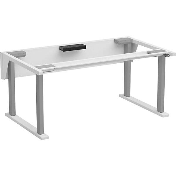 Arbeitstisch QuatreX elektrisch höhenverstellbar Arbeitshöhe 710 bis 1210 mm BxT 1225 x 900 mm. Treston GmbH-0