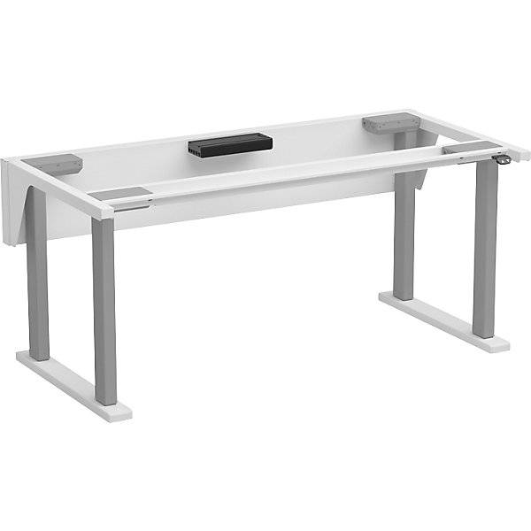Arbeitstisch QuatreX elektrisch höhenverstellbar Arbeitshöhe 710 bis 1210 mm BxT 1525 x 750 mm. Treston GmbH-0