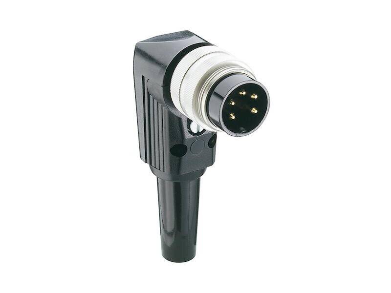 Lumberg Connect WSV 60 Stecker nach IEC 61076-2-106, IP 40, abgewinkelte Ausführung, mit-0