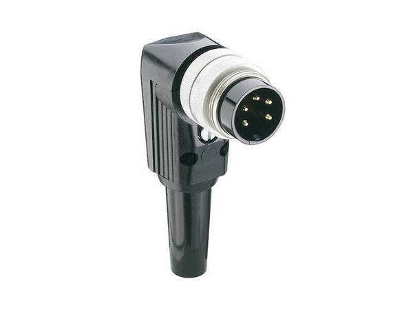 Lumberg Connect WSV 60 Stecker nach IEC 61076-2-106, IP 40, abgewinkelte Ausführung, mit