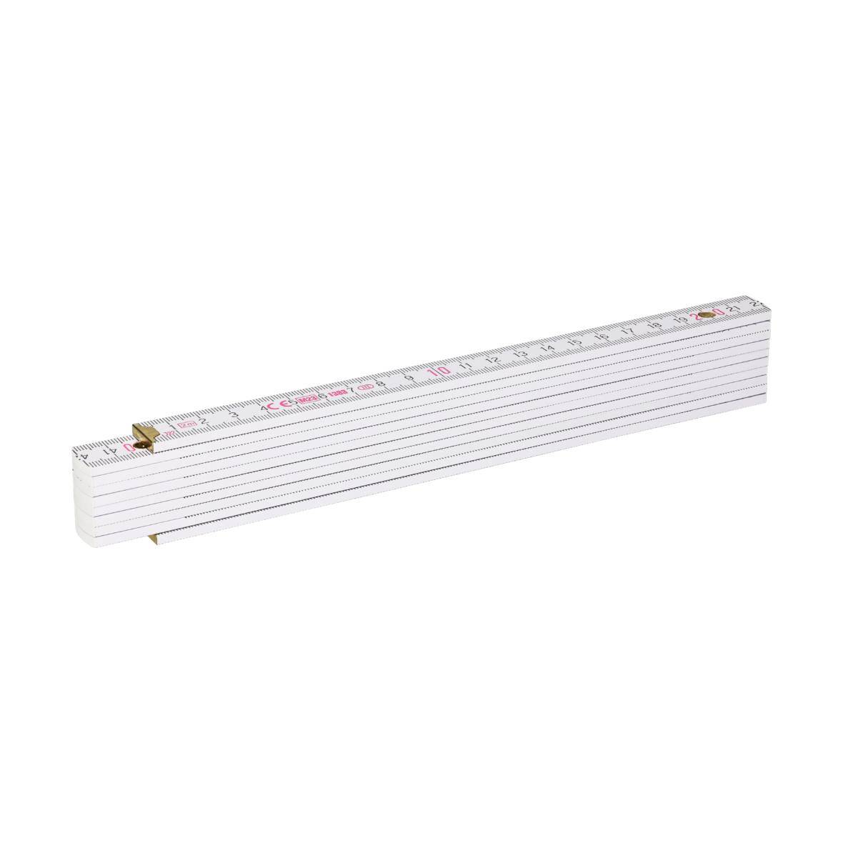 Zollstock "Craft", Classic, 2m, weiß-1