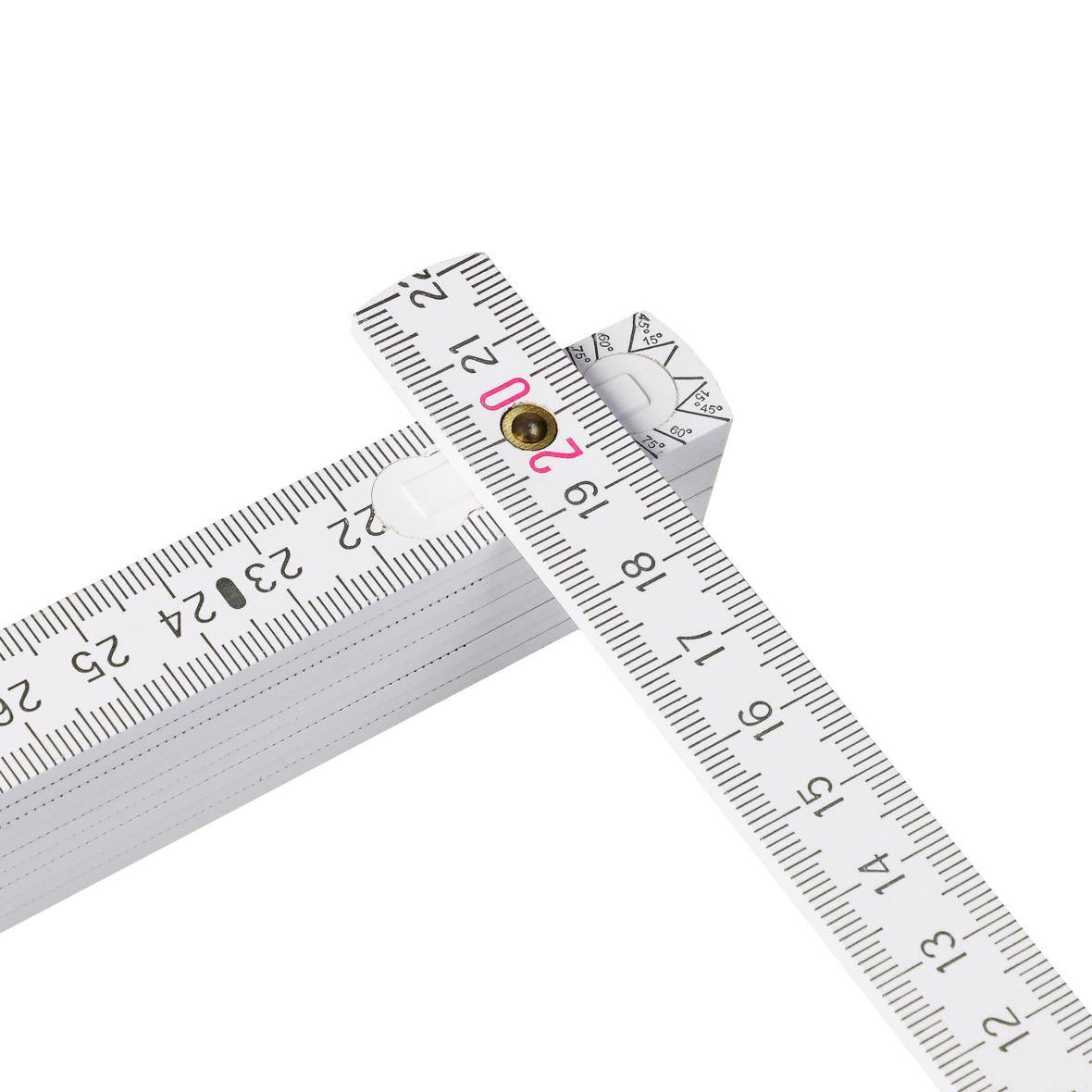 Zollstock "Craft", Classic, 2m, weiß-2