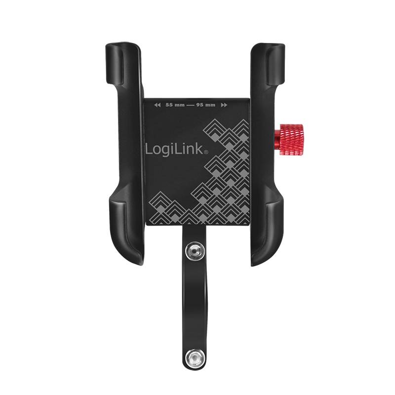 LogiLink Smartphone-Fahrradhalterung, gerade, für 3,5–7" Smartphones-1