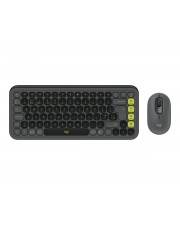 Logitech 920-013112, Kabellos, Bluetooth, Scherenschalter, QWERTY, Graphit, Maus enthalten-0