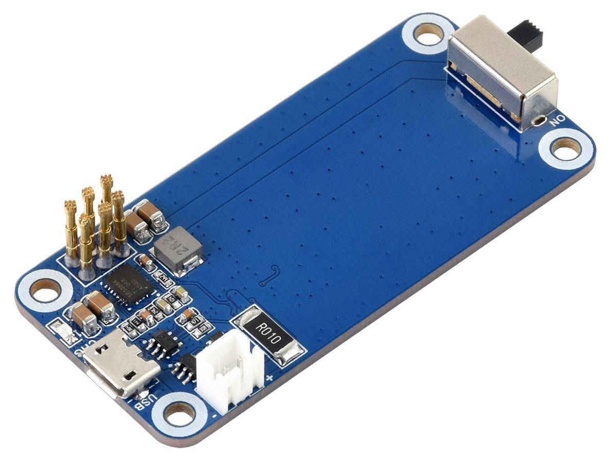 Waveshare UPS HAT C für Raspberry Pi Zero, I2C Batterieüberwachung, Li-po 1000mAh, Schutzschaltungen-4