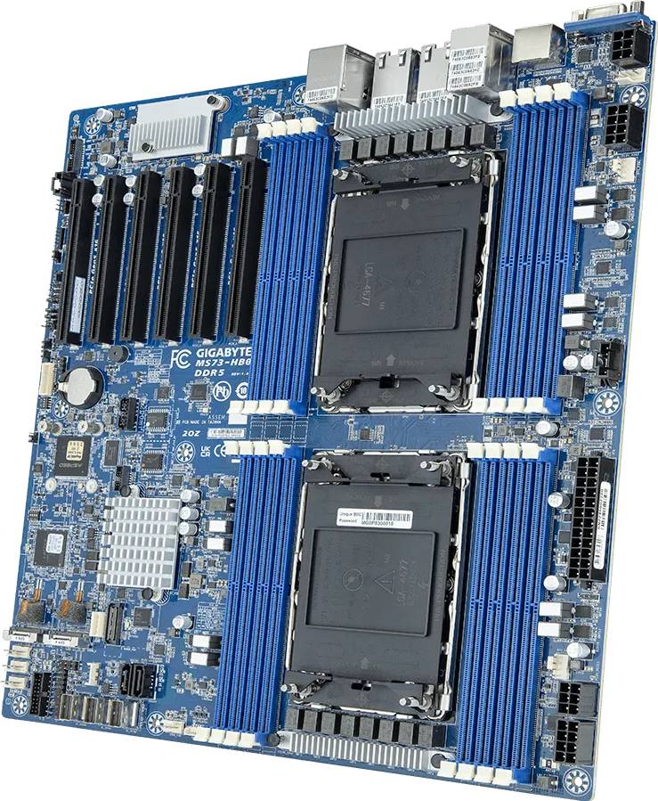 Gigabyte MS73-HB0 - 1.X/3.X - Motherboard - E-ATX-1