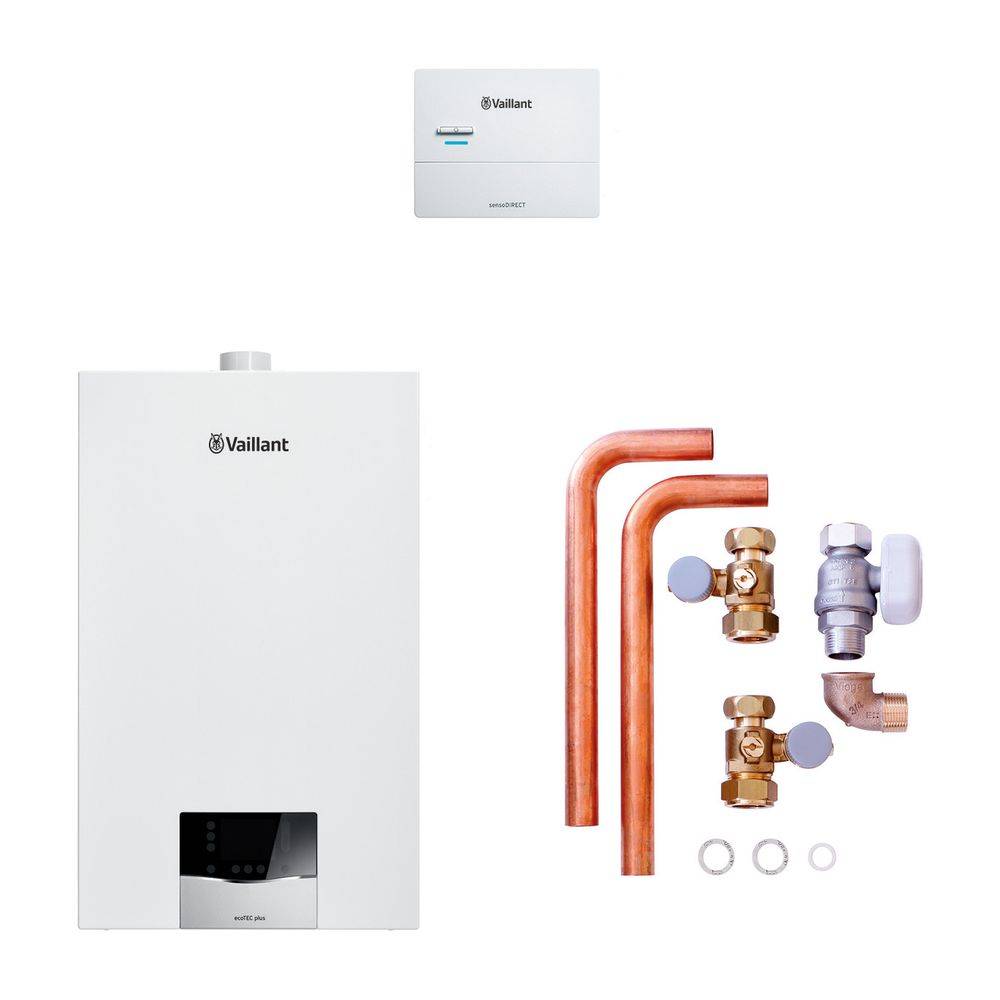 Vaillant ecoTEC plus Heizsystempaket 1.669/2 VC 20CS/1-5, VRC 710, Anschlusszubehör, 3,4-21kW bei 50/30C-3