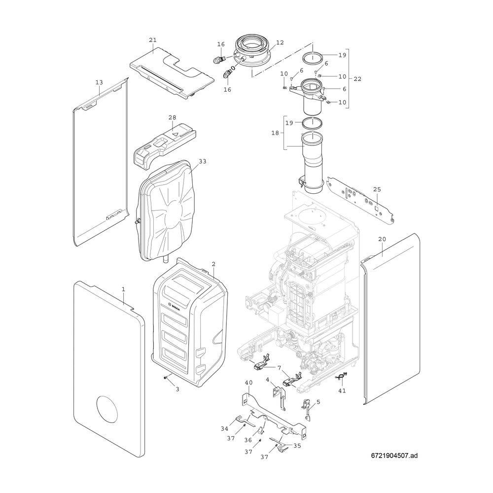 Bosch Gas-Brennwertgerät wandhängend Condens GC9800i W 20 P 23-2