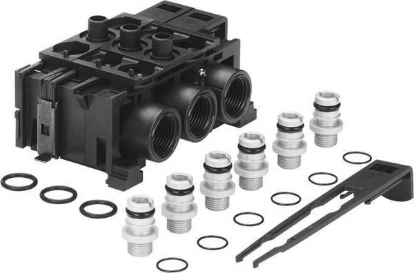 FESTO CPE18-PRSG-3 Manifold block, P/n: 187825