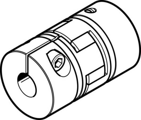 FESTO EAMC-40-66-11-14 Coupling, P/n: 1452798