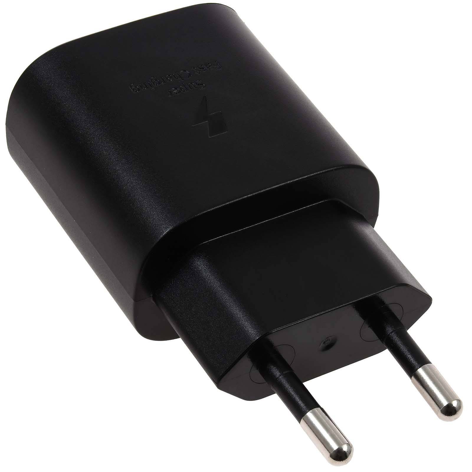 Samsung Schnellladegerät 25W EP-TA800, Schwarz, Samsung Galaxy A80 - nur Adatper-1