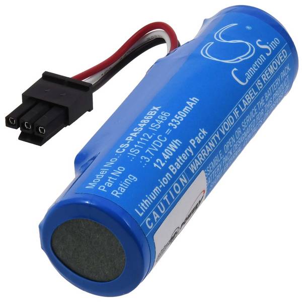 Powerakku kompatibel mit Pax Typ IS486, 3,7V, Li-Ion