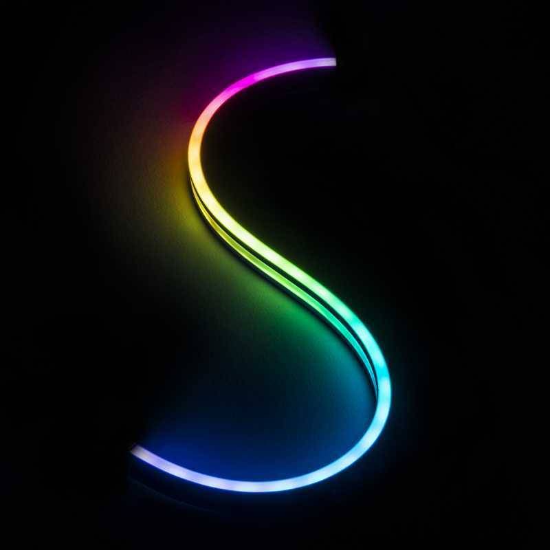 LS04, ARGB LED strips, 2-pack - white-2
